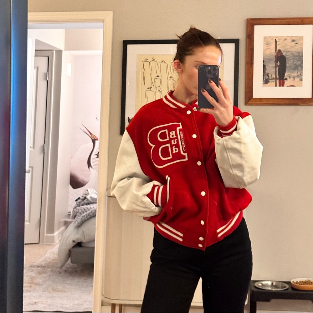 AMAZING VINTAGE LETTERMAN JACKET
